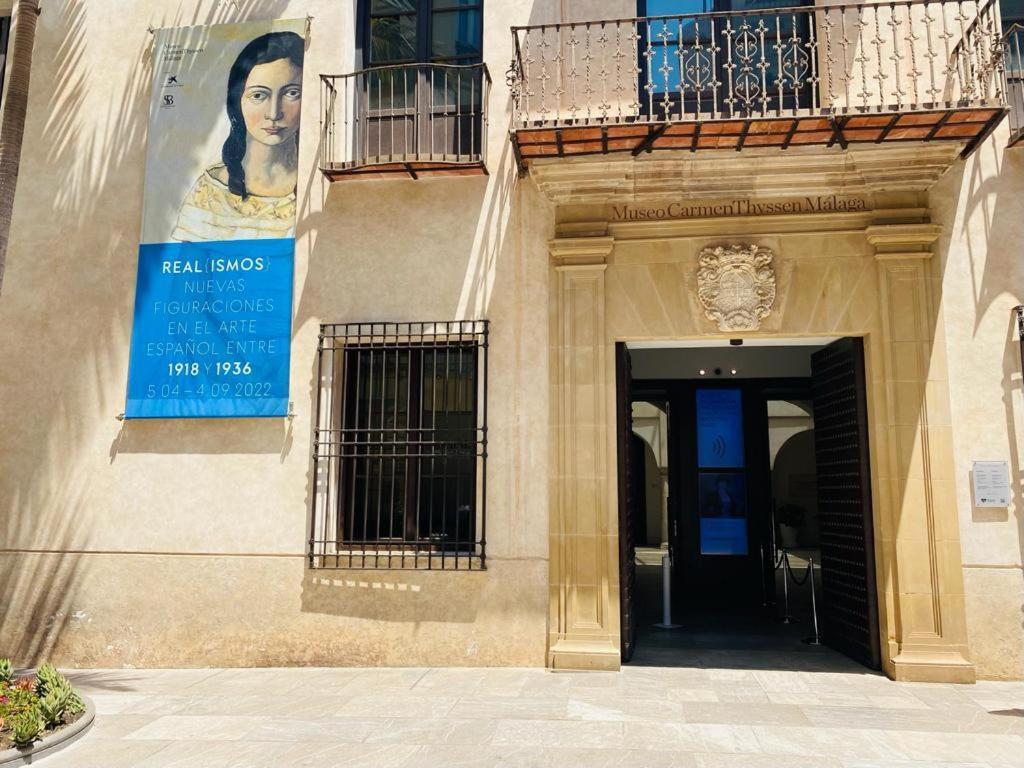 THYSSEN - Acogedor&moderno Apartamento junto al Museo Carmen Thyssen Málaga Esterno foto